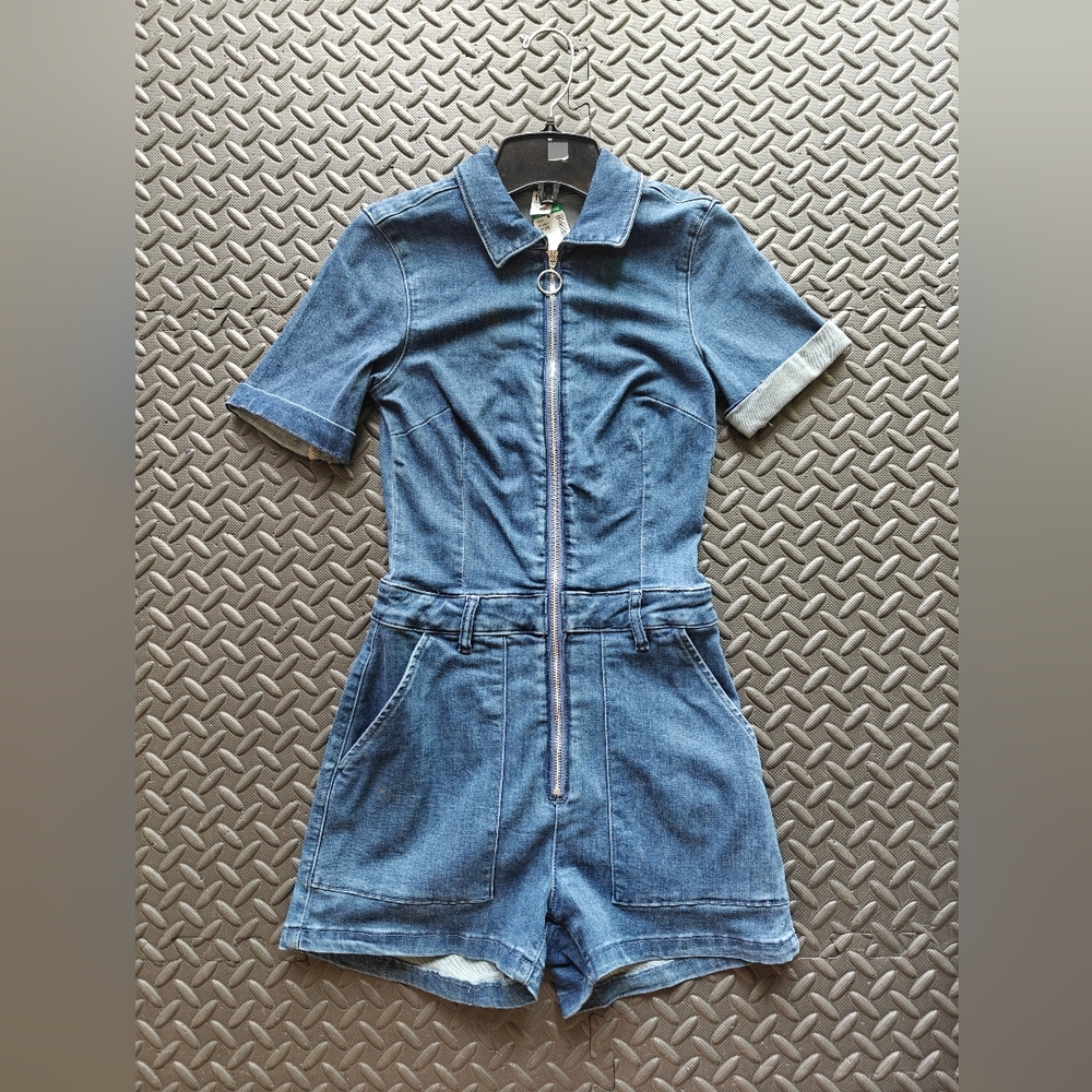 Twik Blue Denim Jumpsuit